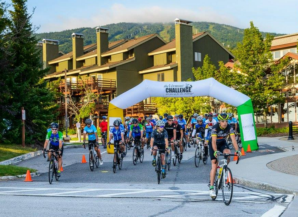 The Vermont Challenge was presented by Stratton Mountain Resort and is considered one of the premier cycling events in the Northeast.