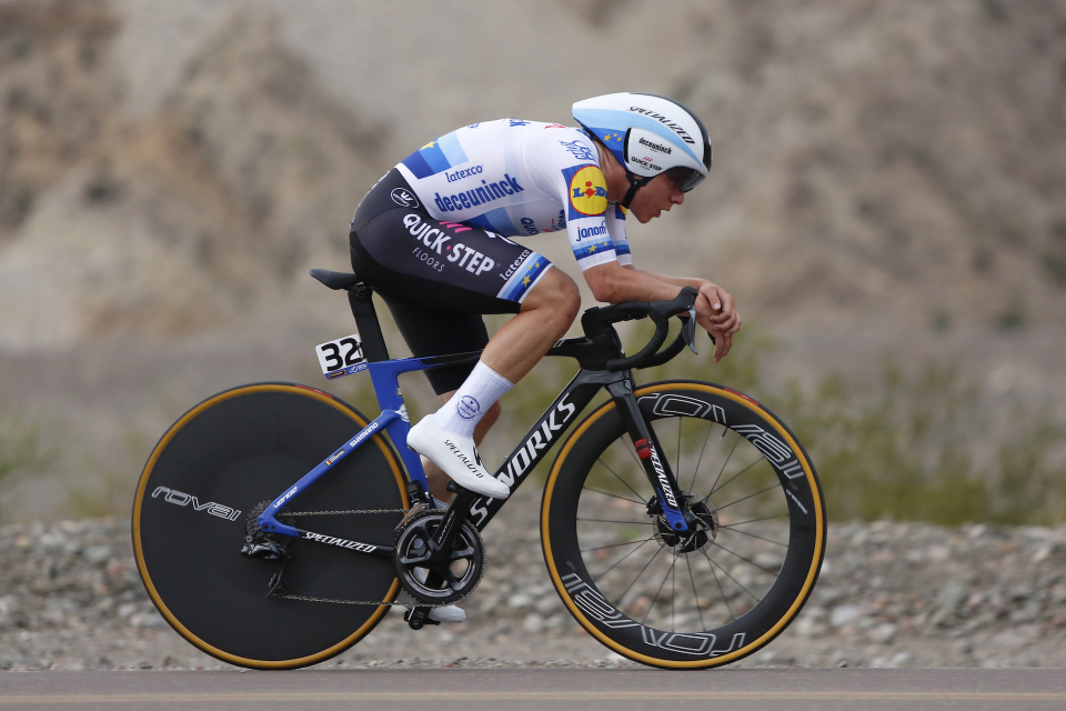 Remco Evenepoel wins the Time Trial and takes Over Lead in Argentina