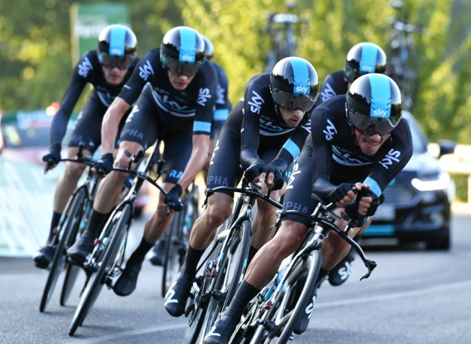 Team Sky Win Opening Vuelta a España Time Trial