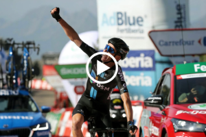Romain Bardet climbs to stage 14 Victory at La Vuelta