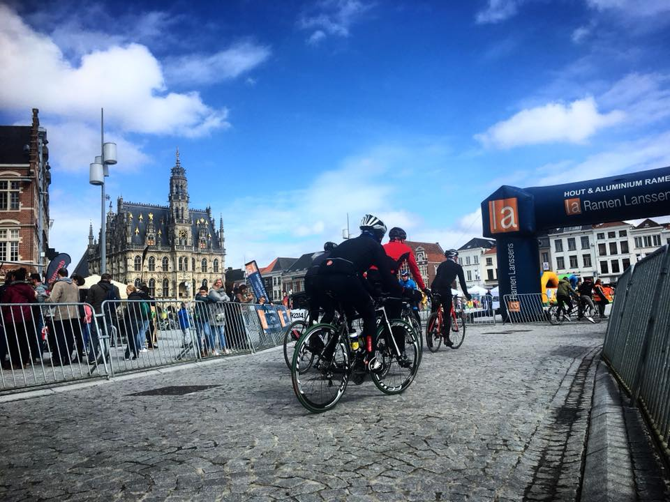 16,000 brave souls rode in the slipstream of the professionals in Flanders