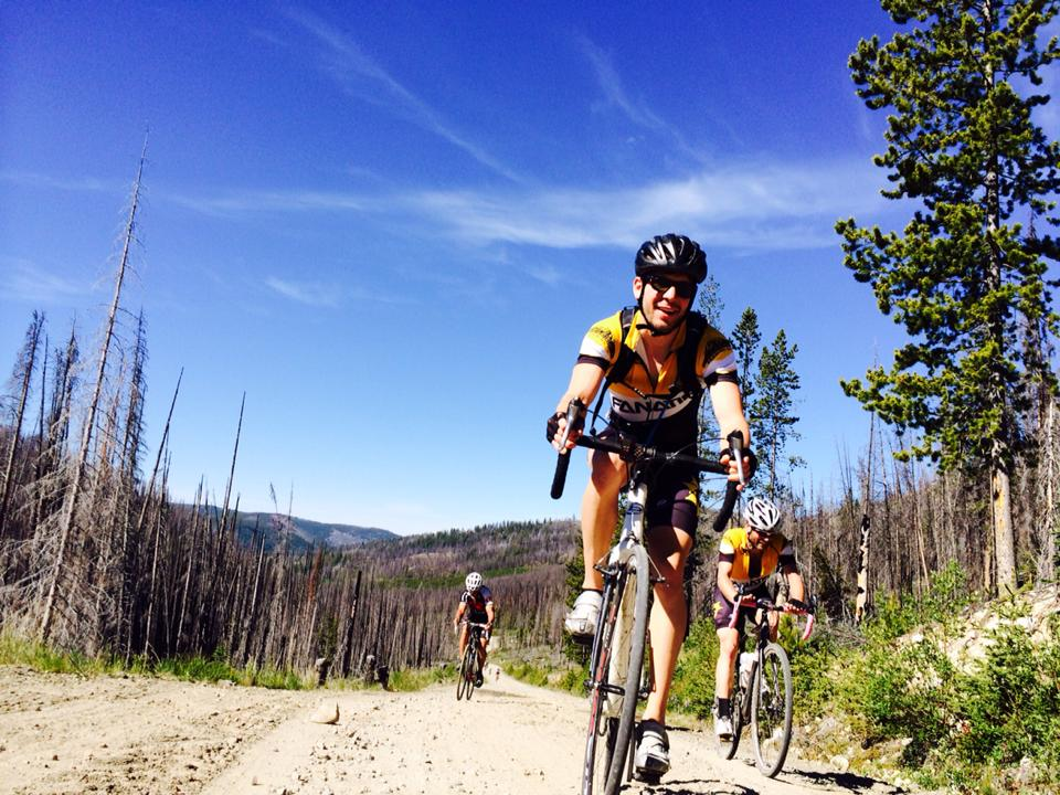 Was a great day to ride a bicycle 11,000 feet up hill in the Winthrop Gran Fondo