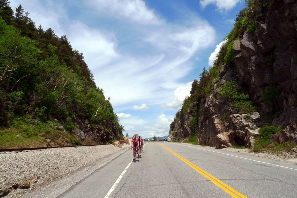 McLane Crawford Notch Climb gets prgressively harder