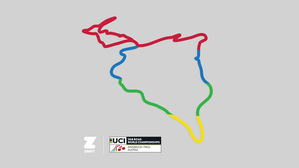Zwift’s Innsbruck course will focus on the 15 mile (24km ) Olympic Lap, tackled 7 times during the Men’s road race and 3 times during Women’s road race.