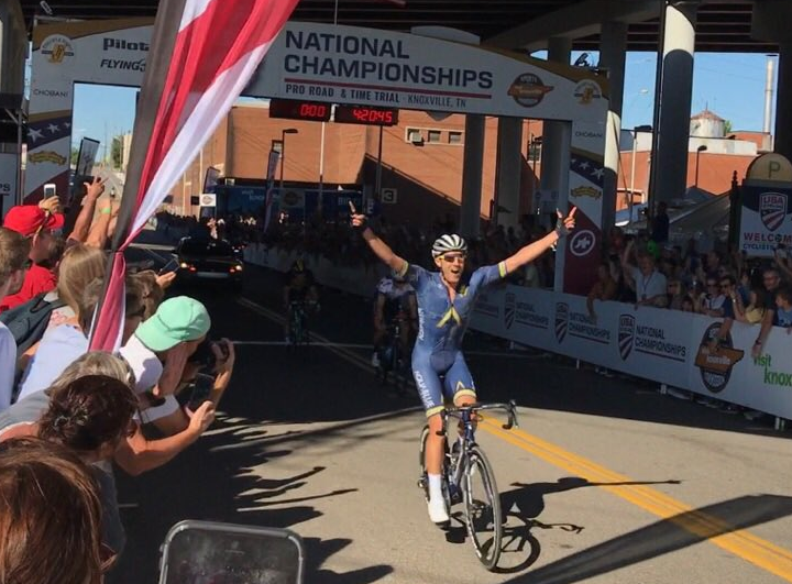 Larry Warbasse wins US Pro Road Race