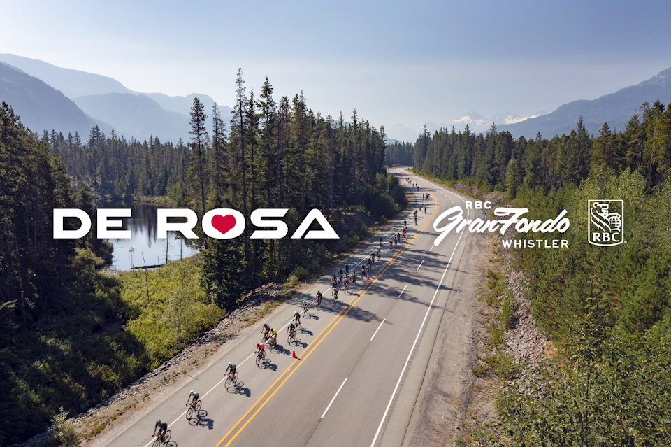 De Rosa Bicycles announced as Official Bike Partner of RBC GranFondo Whistler 2023