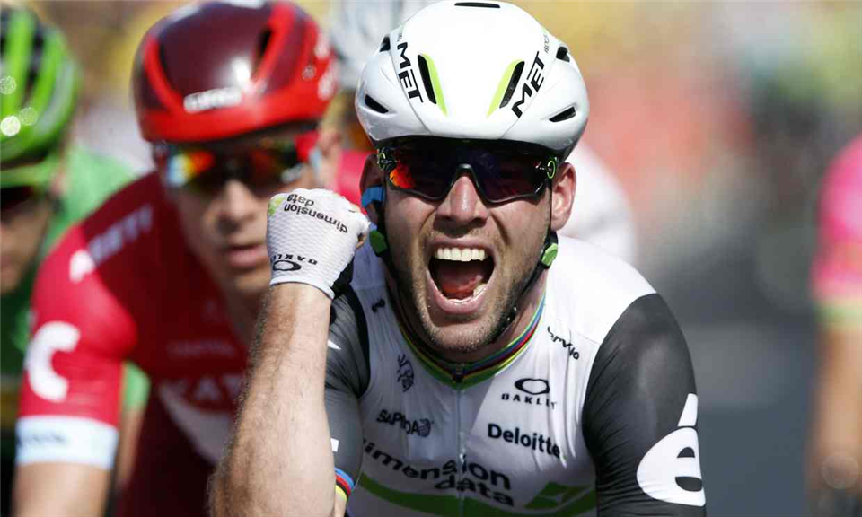 Mark Cavendish wins Tour de France stage 6 Sprint